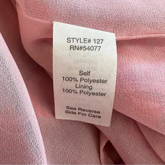 CAbi Jubilee Pink Orange Gray Paisley Scoop Neck Sleeveless Blouse Top Small - Picture 11 of 12